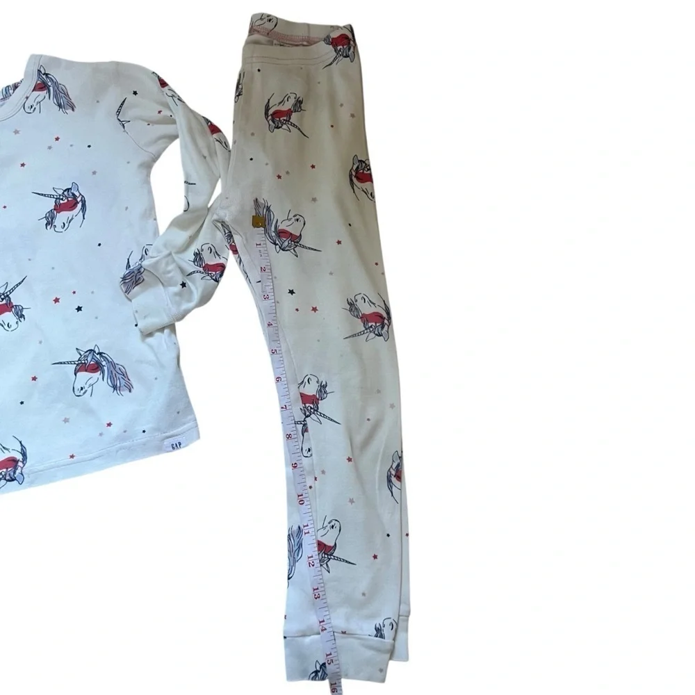 GAP| Kids Unicorn Long Sleeve Pajama Sets - Size 5 years